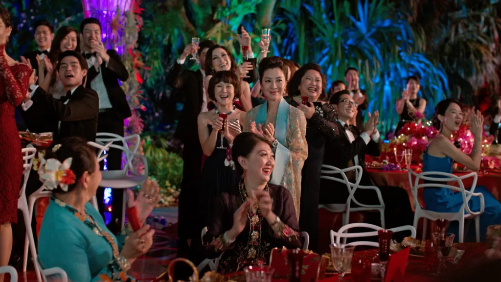 The cast of Crazy Rich Asians