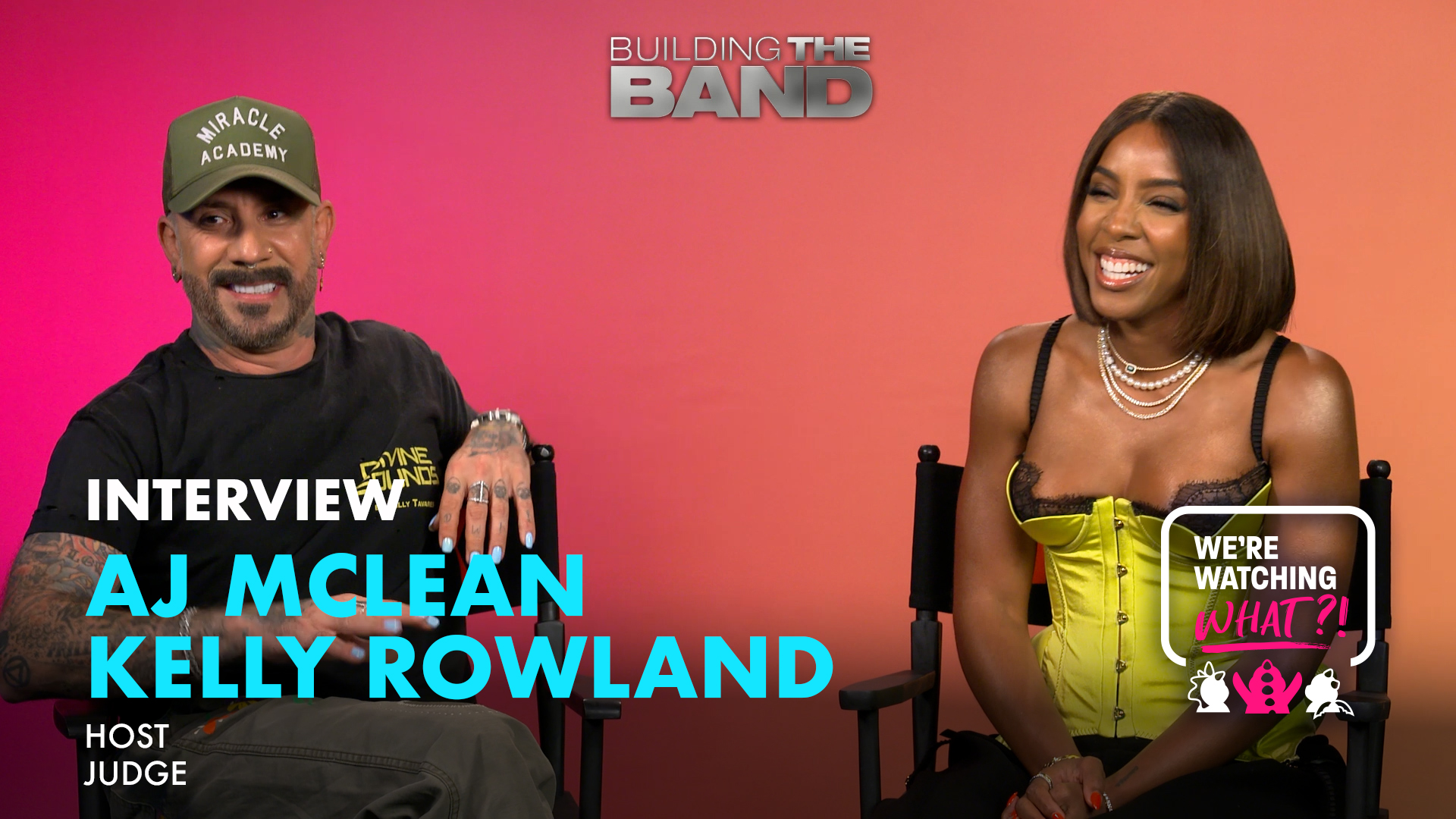 AJ McLean, Kelly Rowland for Building the Band