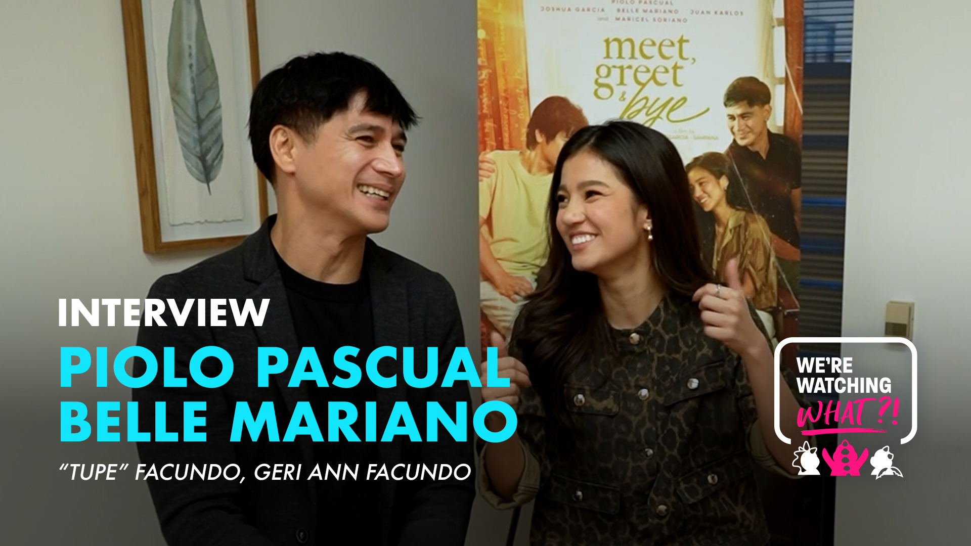 Piolo Pascual and Belle Mariano for Meet, Greet & Bye