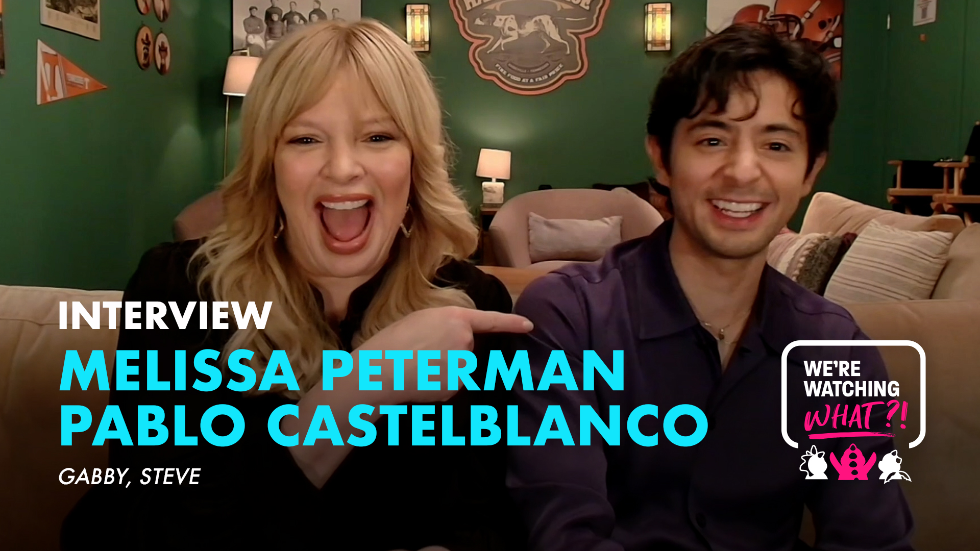 Melissa Peterman, Pablo Castelblanco for Happy’s Place