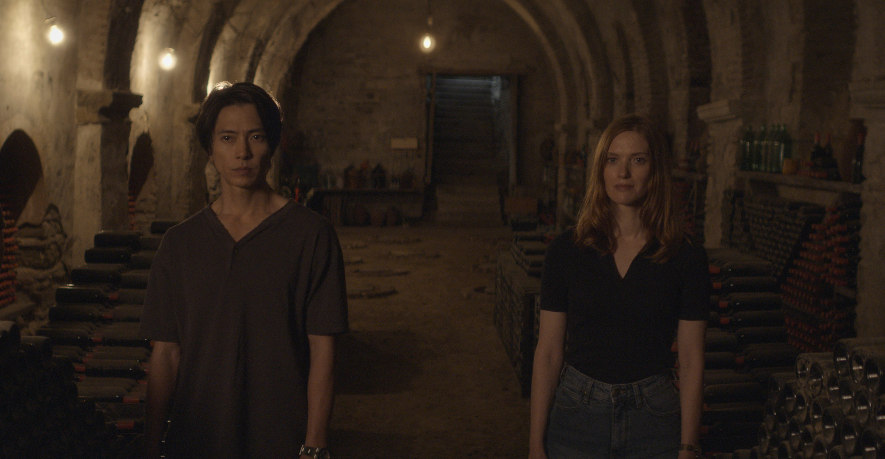 Tomohisa Yamashita and Fleur Geffrier